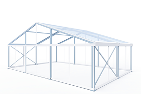 Párty stan Eschenbach 15x10 m - 4 m transparent