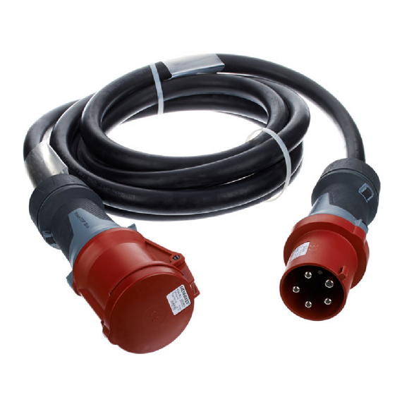 Silový kabel 400V/63A - 3 m